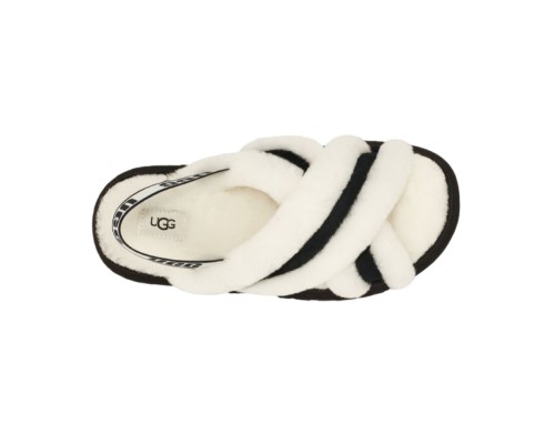 UGG Disco Cross Slide White