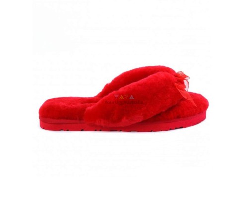 UGG FLIP FLOP RED