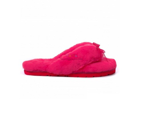 UGG FLIP FLOP ROSE RED