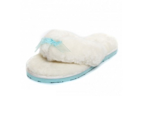 UGG FLIP FLOP WHITE