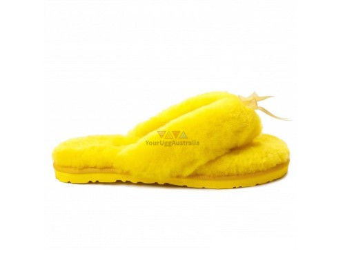 UGG FLIP FLOP YELLOW