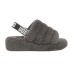 UGG FLUFF YEAH SLIDE GREY