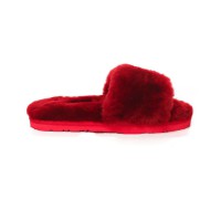 UGG FLUFF SLIDE SLIPPERS BORDO