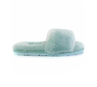 UGG FLUFF SLIDE SLIPPERS LAKE BLUE