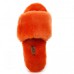 UGG FLUFF SLIDE SLIPPERS ORANGE
