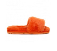 UGG FLUFF SLIDE SLIPPERS ORANGE