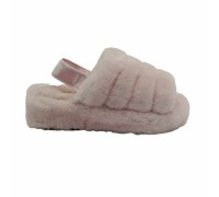 UGG FLUFF YEAH SLIDE SEASHELL PINK