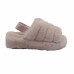 UGG FLUFF YEAH SLIDE SEASHELL PINK