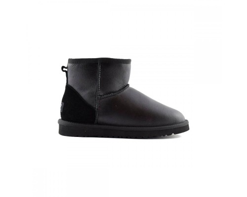 UGG CLASSIC II MINI METALLIC BLACK