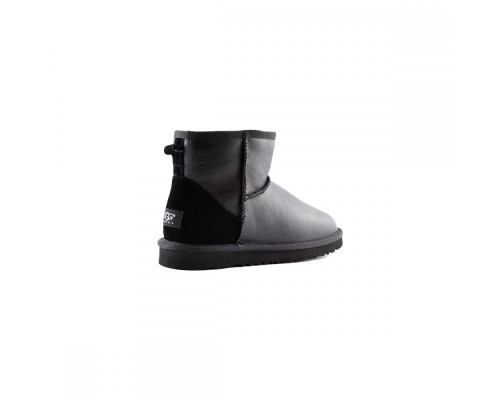 UGG CLASSIC II MINI METALLIC BLACK