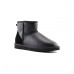 UGG CLASSIC II MINI METALLIC BLACK