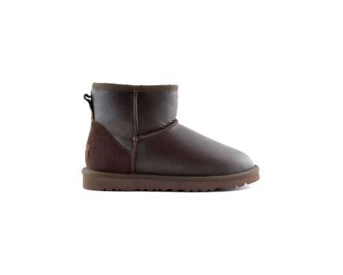 UGG CLASSIC II MINI METALLIC CHOCOLATE