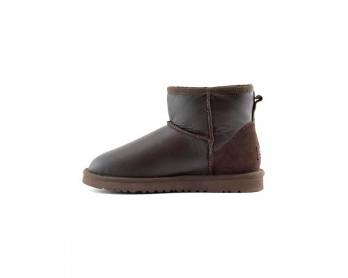 UGG CLASSIC II MINI METALLIC CHOCOLATE