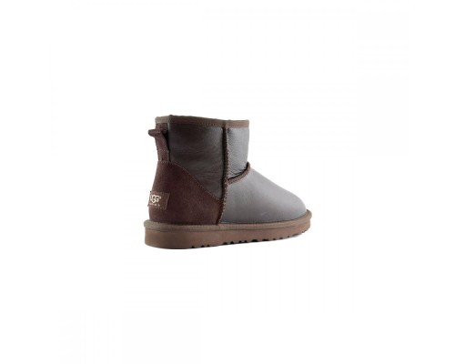 UGG CLASSIC II MINI METALLIC CHOCOLATE