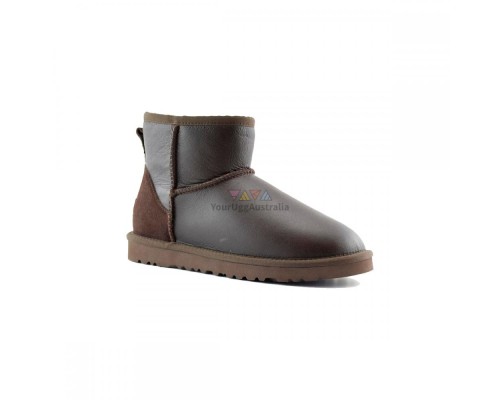 UGG CLASSIC II MINI METALLIC CHOCOLATE