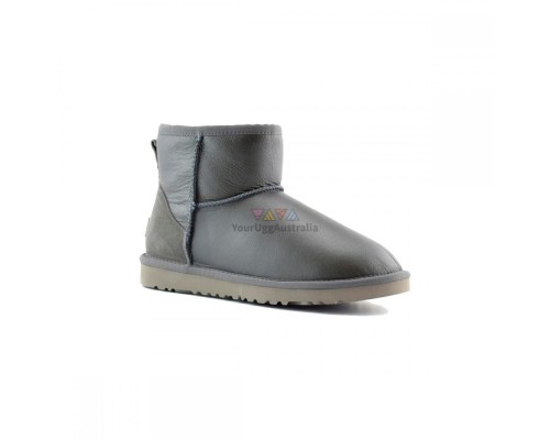 UGG CLASSIC II MINI METALLIC GREY