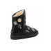 UGG JIMMY CHOO MULTISIGN SNAKE LEATHER BLACK