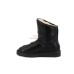 UGG JIMMY CHOO MULTISIGN SNAKE LEATHER BLACK