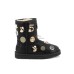 UGG JIMMY CHOO SHORT 5TH AVENUE BLACK