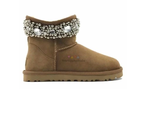 Ugg Jimmy Choo Crystal Chestnut