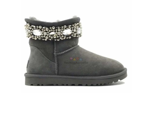 Ugg Jimmy Choo Crystal Grey