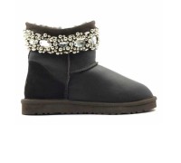 Ugg Jimmy Choo Crystal Metallic Chocolate