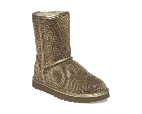 UGG  JIMMY CHOO SWAROVSKI GOLD DRILL