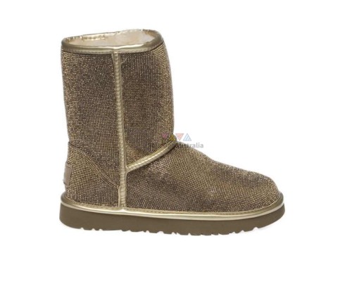 UGG  JIMMY CHOO SWAROVSKI GOLD DRILL