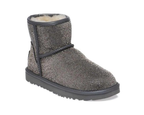 Ugg Jimmy Choo Swarovski Mini Grey Drill