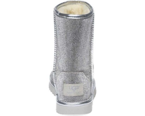 Ugg Jimmy Choo Swarowski Short Silver