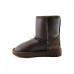 UGG KID'S CLASSIC METALLIC CHOCOLATE