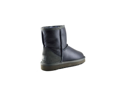 UGG KID'S CLASSIC METALLIC GREY