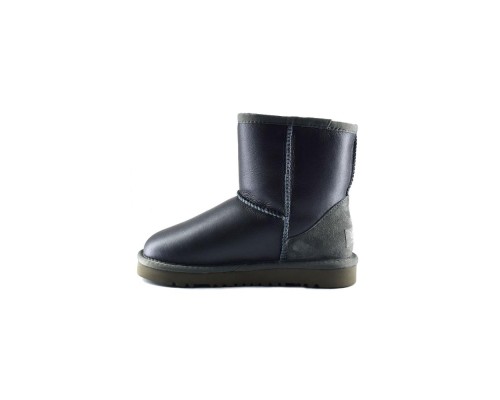 UGG KID'S CLASSIC METALLIC GREY