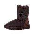 UGG KID'S BAILEY BUTTON METALLIC CHOCOLATE