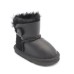 UGG KIDS BAILEY BUTTON MINI METALLIC BLACK