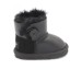 UGG KIDS BAILEY BUTTON MINI METALLIC BLACK