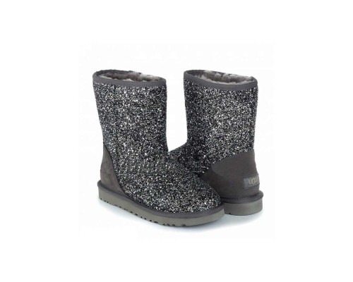 UGG KIDS CLASSIC STARDUST GREY