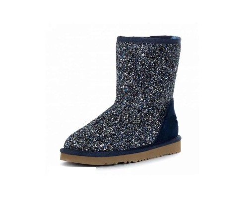 UGG KIDS CLASSIC STARDUST NAVY