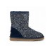 UGG KIDS CLASSIC STARDUST NAVY