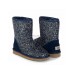 UGG KIDS CLASSIC STARDUST NAVY