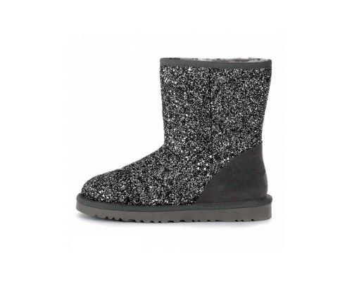 UGG KIDS CLASSIC STARDUST GREY