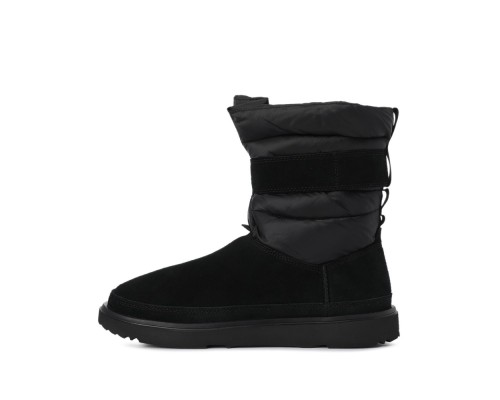 UGG MENS CLASSIC SHORT PULL-ON BLACK