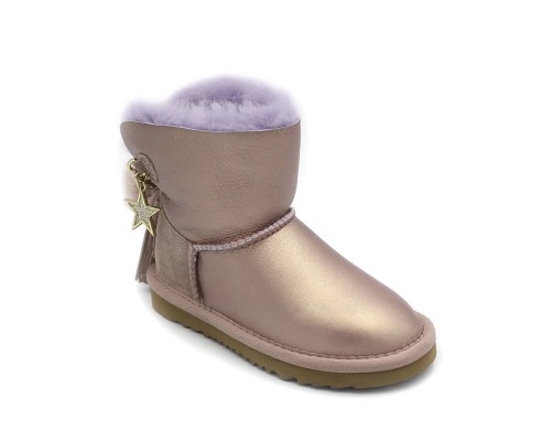 UGG KIDS MINI CHARM METALLIC AMETHYST
