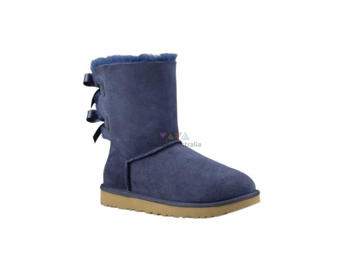 UGG KID'S BAILEY BOW II NAVY