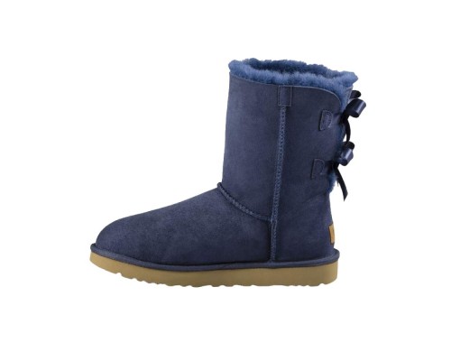 UGG KID'S BAILEY BOW II NAVY