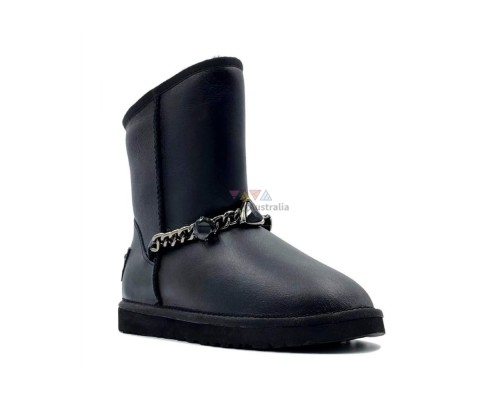 Ugg Zanotti Diamond Metallic Black