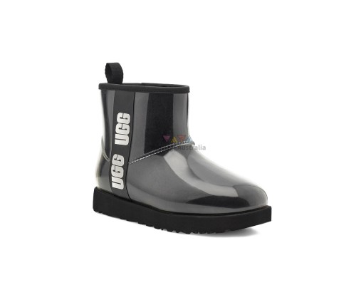 UGG KID'S CLASSIC CLEAR MINI BLACK