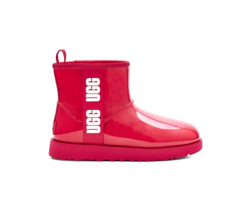 UGG KID'S CLASSIC CLEAR MINI HIBISCUS PINK