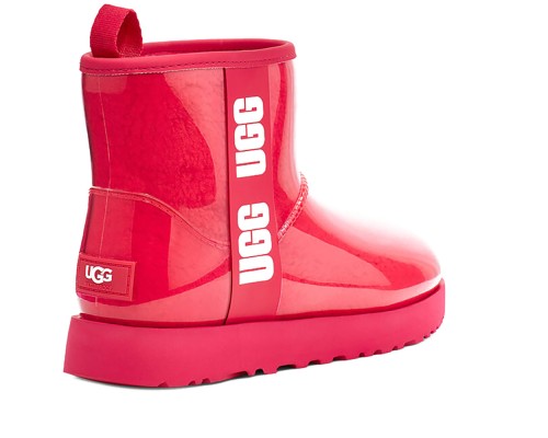 UGG KID'S CLASSIC CLEAR MINI HIBISCUS PINK