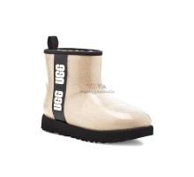 UGG KID'S CLASSIC CLEAR MINI NATURAL/BLACK